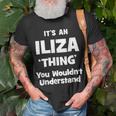 Iliza Thing Name Funny Unisex T-Shirt Gifts for Old Men