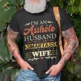 Im An Asshole Husband Of A Smartass Wife Funny Gift For Women Unisex T-Shirt Gifts for Old Men