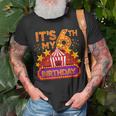 Its My 6Th Birthday Circus Carnival Birthday Party Decor T-Shirt Gifts for Old Men