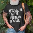 It's Me Hi I'm The Husband It's Me For Dad Husband T-Shirt Gifts for Old Men