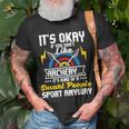 It's Okay If You Don't Like Archery Bow Archer Bowhunting T-Shirt Gifts for Old Men