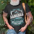 It's A Sanchez Thing You Wouldn't Understand Name Vintage T-Shirt Gifts for Old Men