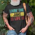Jake Name Unisex T-Shirt Gifts for Old Men
