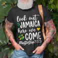 Jamaica Here We Come Besties Trip 2023 Best Friend Vacation T-Shirt Gifts for Old Men