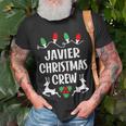 Javier Name Gift Christmas Crew Javier Unisex T-Shirt Gifts for Old Men