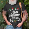 Jean Name Gift Christmas Crew Jean Unisex T-Shirt Gifts for Old Men