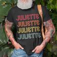 Juliette Gift Name Personalized Retro Vintage 90S Birthday Unisex T-Shirt Gifts for Old Men
