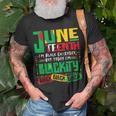 Junenth Im Black Everyday But Today Im Blackity Black Unisex T-Shirt Gifts for Old Men