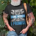 Just One More Car Part I Promise Funny Mechanic Fathers Day Unisex T-Shirt Gifts for Old Men