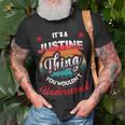 Justine Name Its A Justine Thing Unisex T-Shirt Gifts for Old Men
