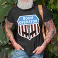 Kc135 Stratotanker Boom Operator Tanker Shield Us Air Force T-Shirt Gifts for Old Men