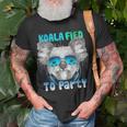 Koalafied To Party T-Shirt Gifts for Old Men