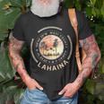 Lahaina Hawaii Maui Hawaiian T-Shirt Gifts for Old Men