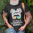 Last Day Of Elementary School Graduation Messy Buns Unisex T-Shirt Gifts for Old Men