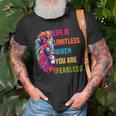 Leo Season Lion Motivational Inspirational Unisex T-Shirt Gifts for Old Men