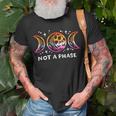 Lesbian Pride Funny Not A Phase Lunar Moon Lgbt Gender Queer Unisex T-Shirt Gifts for Old Men