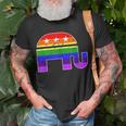 Lgbtq Gay Pride Conservative Republican Capitalist Politics Unisex T-Shirt Gifts for Old Men