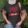 I Love Abbeville I Heart Abbeville T-Shirt Gifts for Old Men