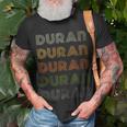Love Heart Duran GrungeVintage Style Black Duran Unisex T-Shirt Gifts for Old Men