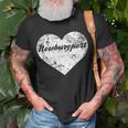 I Love Massachusetts Cute Newburyport T-Shirt Gifts for Old Men