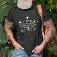I Have Loved The Stars Too Fondly To Be Fearful Of The Night T-Shirt Gifts for Old Men