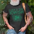Luck O’ The Iowish Irish St Patrick's Day T-Shirt Gifts for Old Men