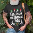 Magnus Name Gift Christmas Crew Magnus Unisex T-Shirt Gifts for Old Men