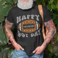 Make Your Mark And See Dot Day Football Player Polka Dot T-Shirt Gifts for Old Men