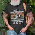 Marty Whatever Happens Dont Go To 2020 Funny Cult Movie Unisex T-Shirt Gifts for Old Men