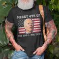 Merry 4Th Of You Knowthe Thing Happy 4Th Of July Memorial Unisex T-Shirt Gifts for Old Men