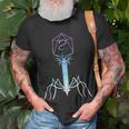 Microbiology Virus Biology Virology Viral Bacteriophage T-Shirt Gifts for Old Men