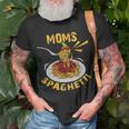 Moms Spaghetti Food Lovers Mothers Day Novelty Gift For Women Unisex T-Shirt Gifts for Old Men