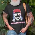 Mulletinator - Mullet Pride Funny Redneck Unisex T-Shirt Gifts for Old Men