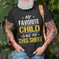 My Favorite Child Gave Me This Fathers Day Unisex T-Shirt Gifts for Old Men