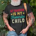 Funny Grandma Gifts, Favorite Child Shirts, Funny Grandma Shirts, Funny Grandpa Shirts, My Grandpa Shirts, Grandson Shirts