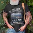 My Son Is A Sailor Aboard The Uss Abraham Lincoln Sailor Unisex T-Shirt Gifts for Old Men