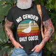 No Gender Only Goose Cute Animal Love Retro Lgbt Pride Month Unisex T-Shirt Gifts for Old Men