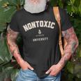 Nontoxic University T-Shirt Gifts for Old Men
