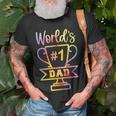Number 1 Dad Fathers Day Funny Gifts For Dad Unisex T-Shirt Gifts for Old Men