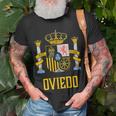 Oviedo Spain Spanish Espana T-Shirt Gifts for Old Men
