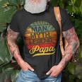Papa Man Myth Legend Gift For Father Dad Daddy Gift For Mens Unisex T-Shirt Gifts for Old Men