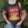 Pasta La Vista Baby Spaghetti Plate T-Shirt Gifts for Old Men