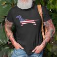 Patriotic 4Th Of July Weiner Dachshund Dog Unisex T-Shirt Gifts for Old Men