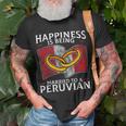 Peruvian Wedding Republic Of Peru Married Heritage T-Shirt Gifts for Old Men