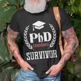 Phd Gifts, Graduation Shirts, Surviving Shirts, Student Shirts, Phd Shirts