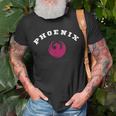 Phoenix Coat Of Arms Flag Pride National Gift Souvenir Unisex T-Shirt Gifts for Old Men