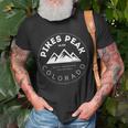 Pikes Peak Colorado - Rocky Mountain Unisex T-Shirt Gifts for Old Men
