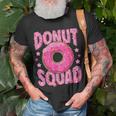 Pink Donut Squad Sprinkles Donut Lover Matching Donut Party T-Shirt Gifts for Old Men