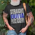 Police Officer Academy Graduation Straight Outta T-Shirt Gifts for Old Men
