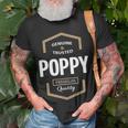 Poppy Grandpa Gift Genuine Trusted Poppy Quality Unisex T-Shirt Gifts for Old Men